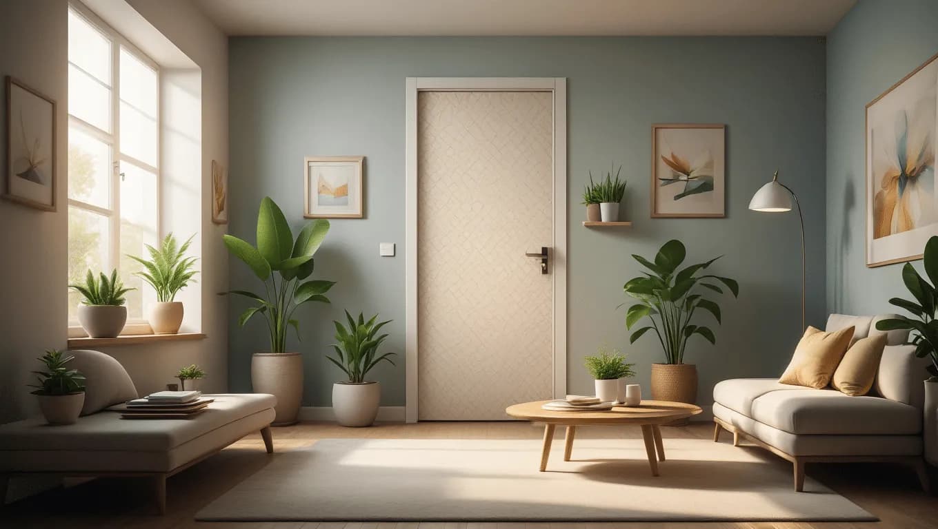 Film décoratif sur porte intérieure : le détail qui change tout